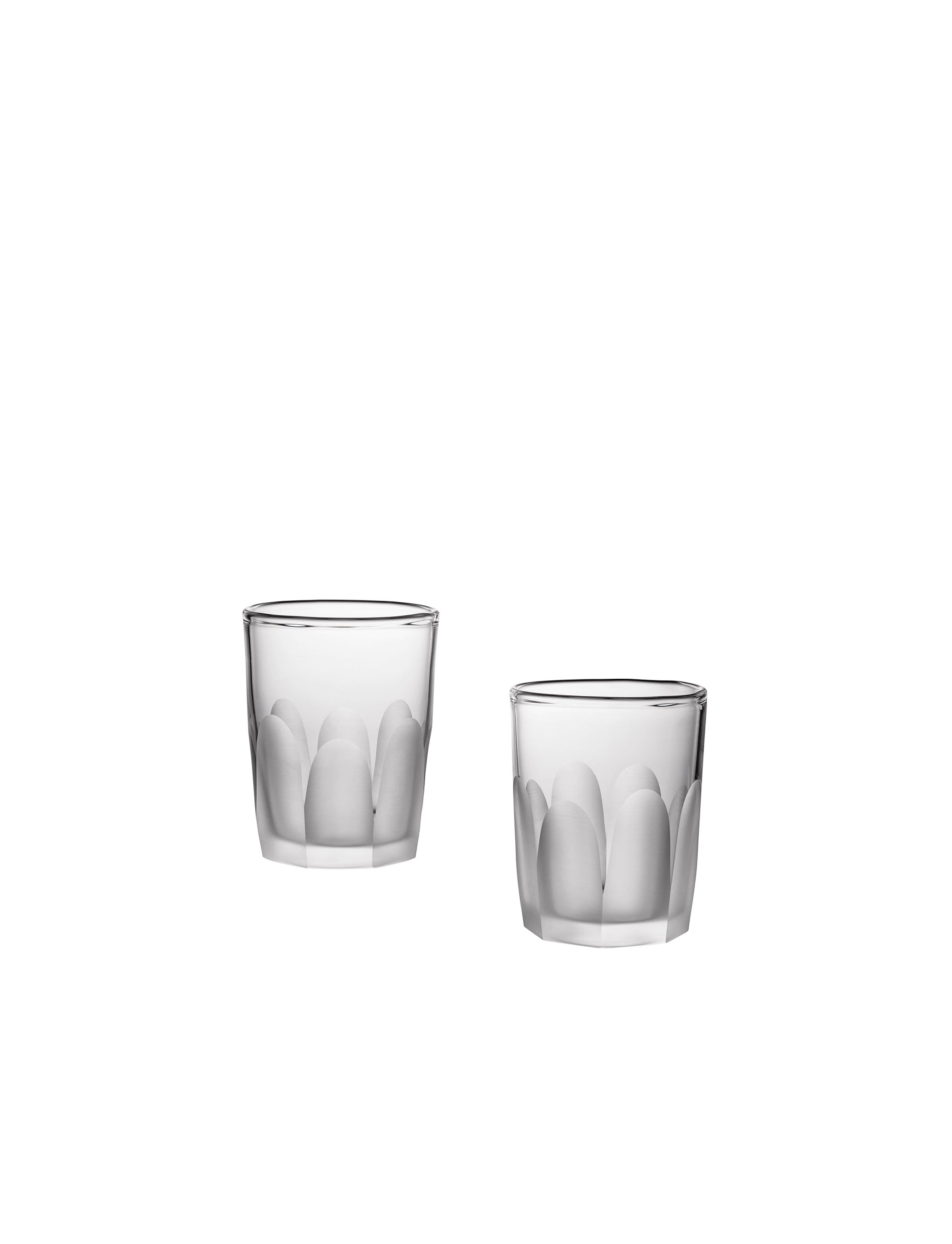 Facet Glass 01 Set of two