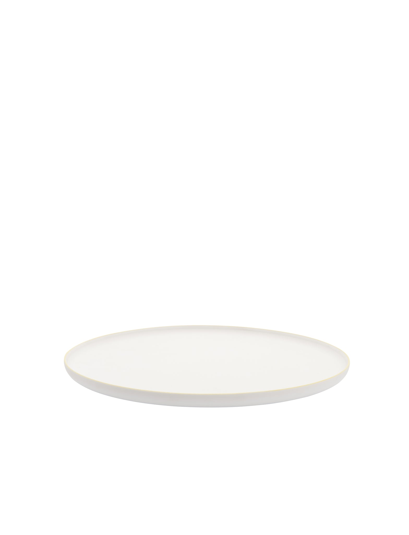S&B Flat Plate Plain White/Yellow 220