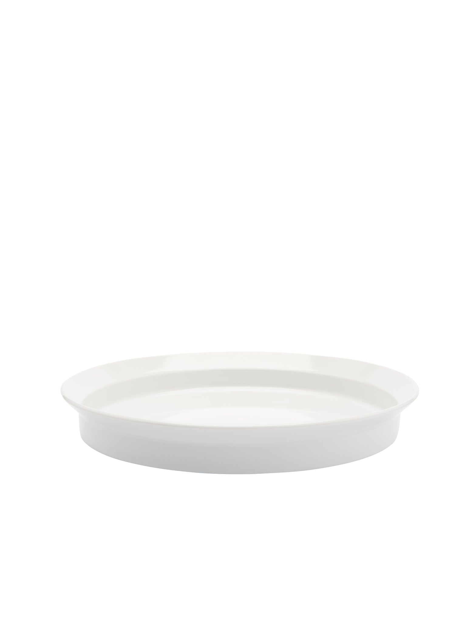 TY Round Deep Plate 240 glazed white