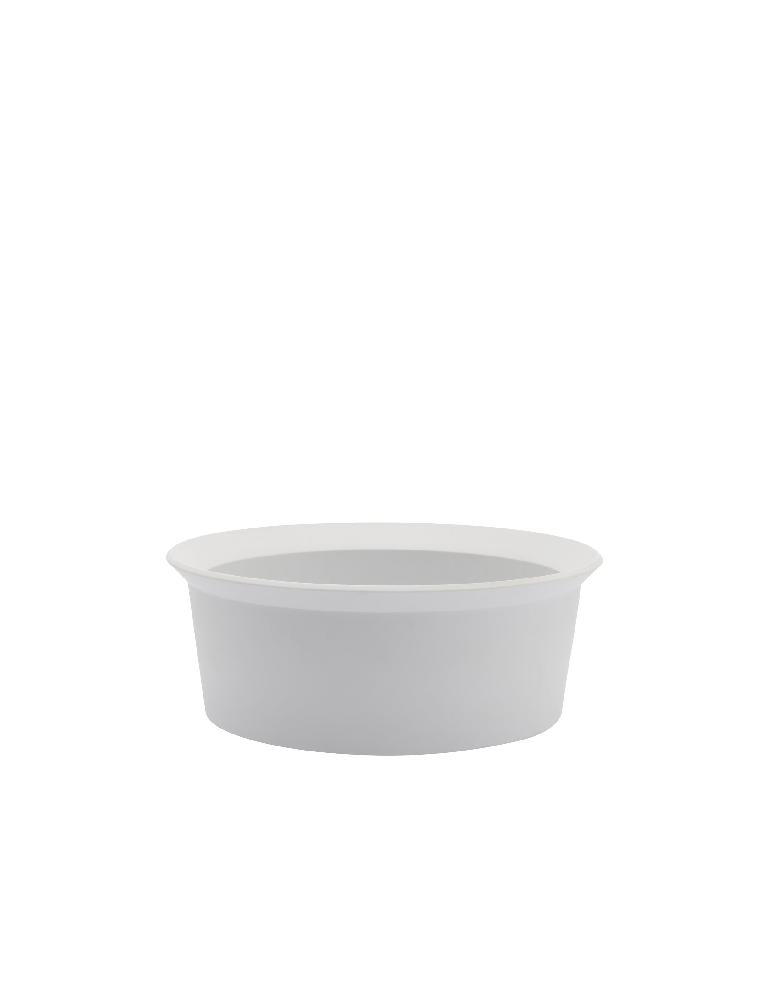 TY Round Bowl 160 unglazed grey