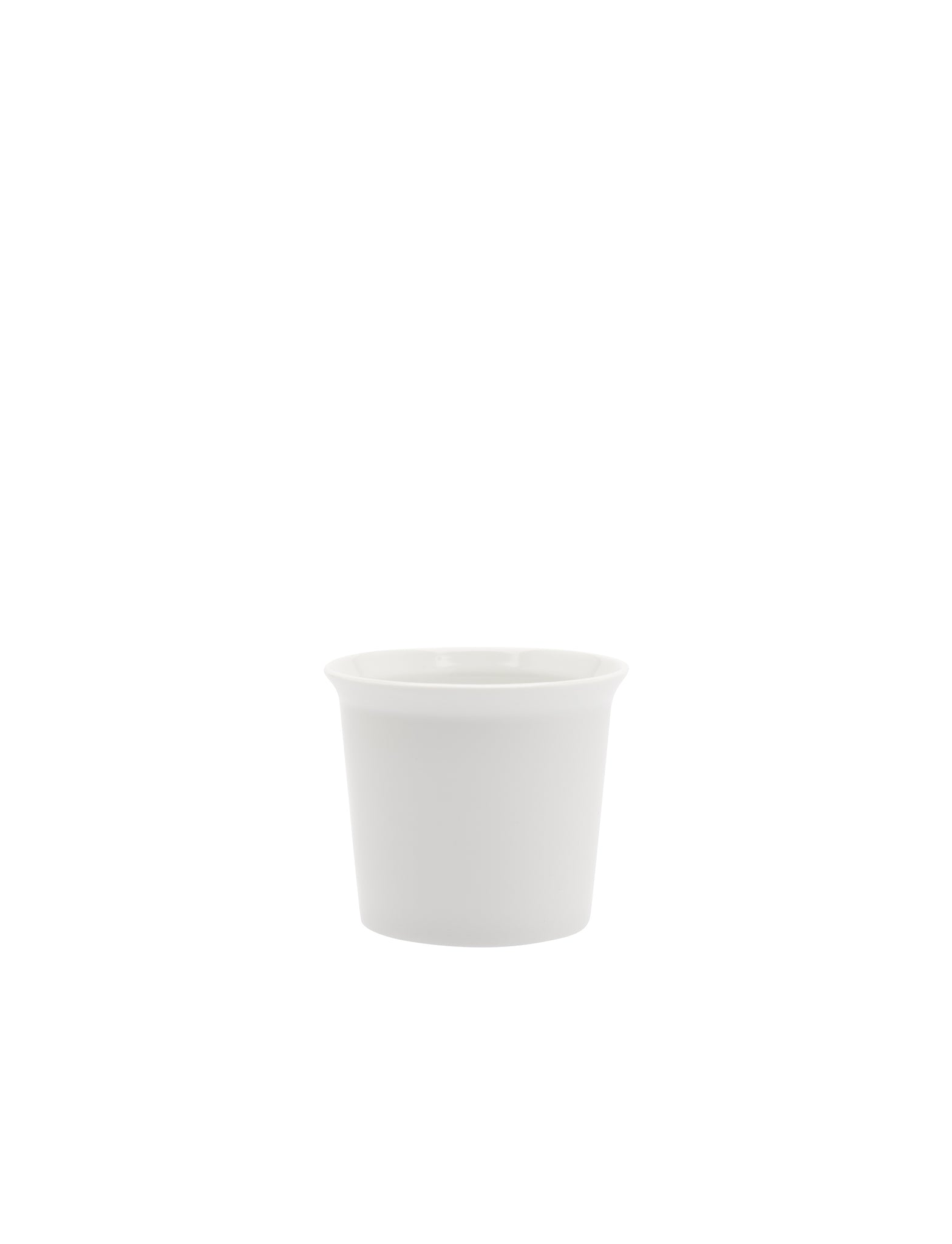 TY Coffee Cup glazed white